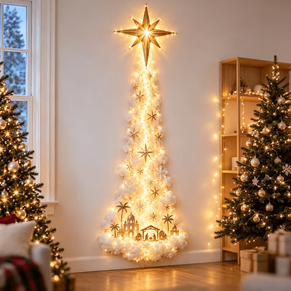 Christmas Magic Trail Wall Light
