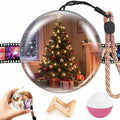 2026 Video Christmas Ball, WiFi Memory Sphere Ornament ,Personalized 3D Memory Orb Custom Video Sphere, Ideal for DIY Gift for Anniversary Birthday Christmas