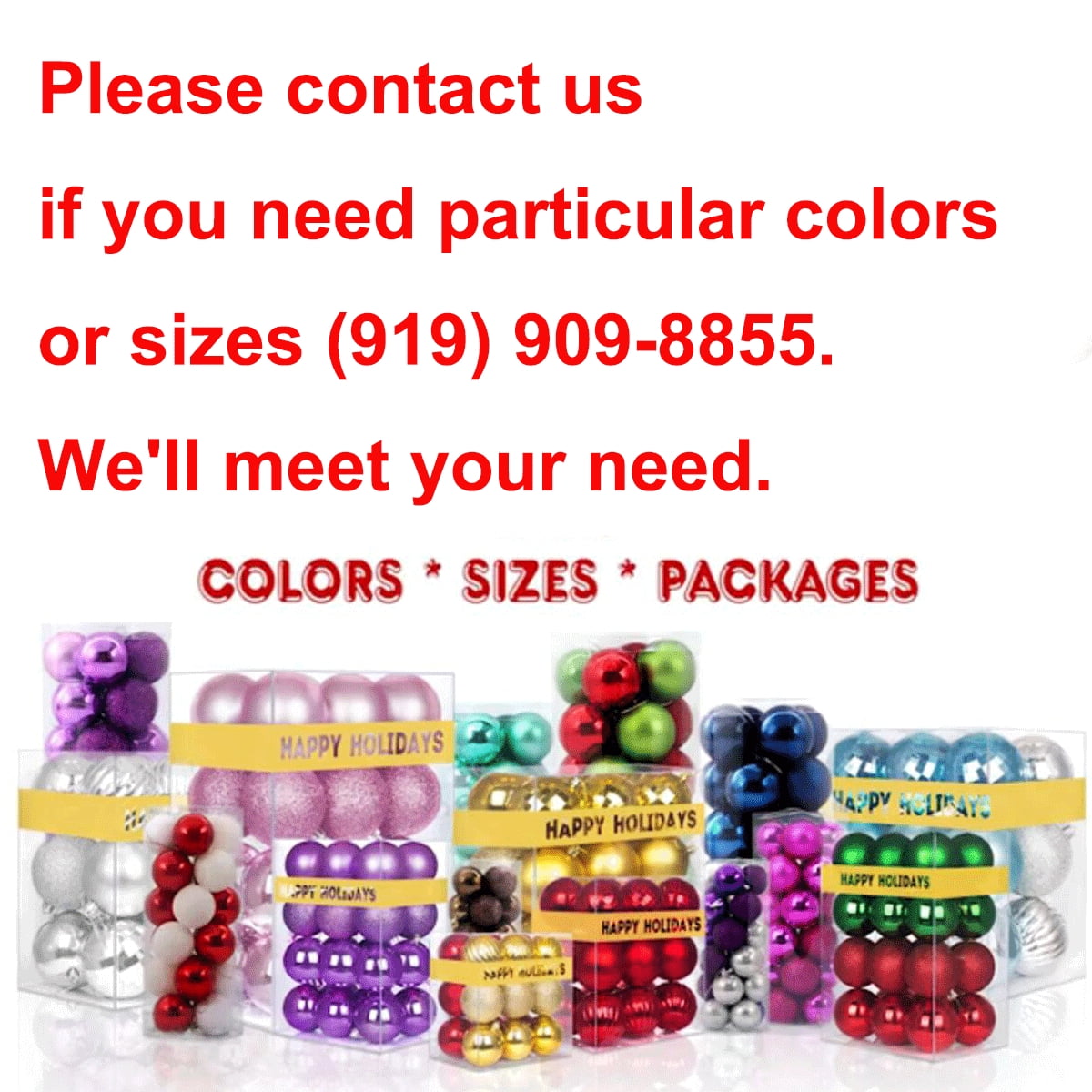 1000Pcs Christmas Balls Ornaments for Christmas Tree Shatterproof Xmas Decors Hanging Ball Decorations
