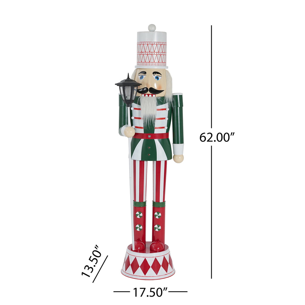Indoor Christmas Decoration Classic Iron Nutcracker Ornament