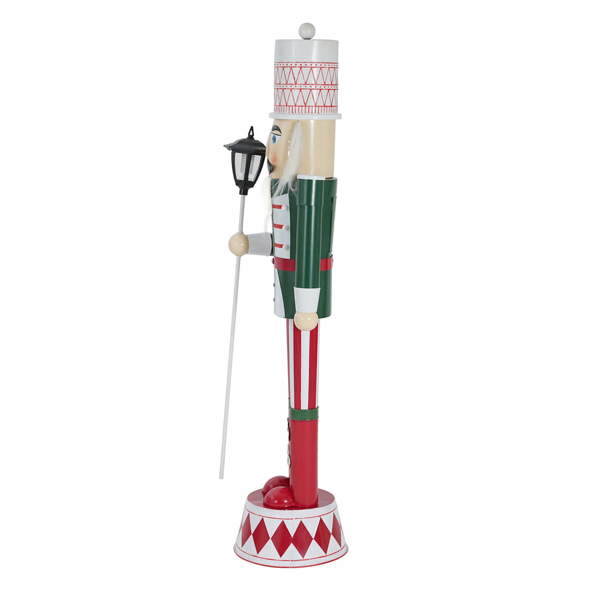 Indoor Christmas Decoration Classic Iron Nutcracker Ornament