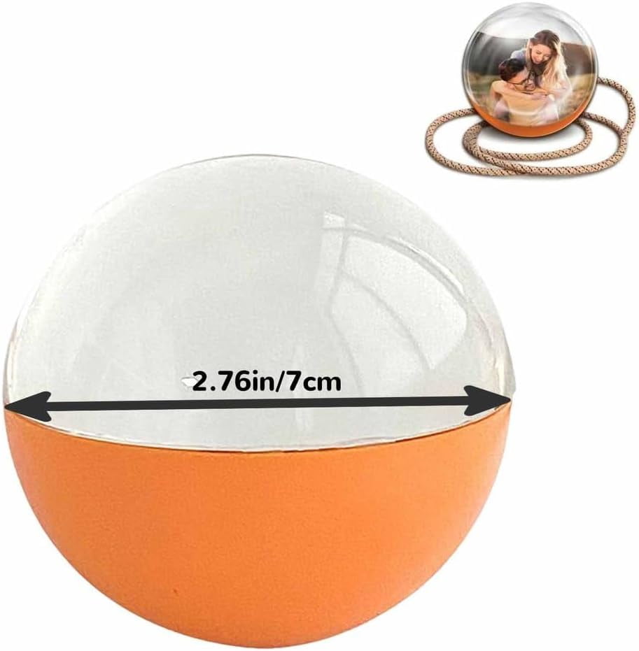 2026 Video Christmas Ball, WiFi Memory Sphere Ornament ,Personalized 3D Memory Orb Custom Video Sphere, Ideal for DIY Gift for Anniversary Birthday Christmas