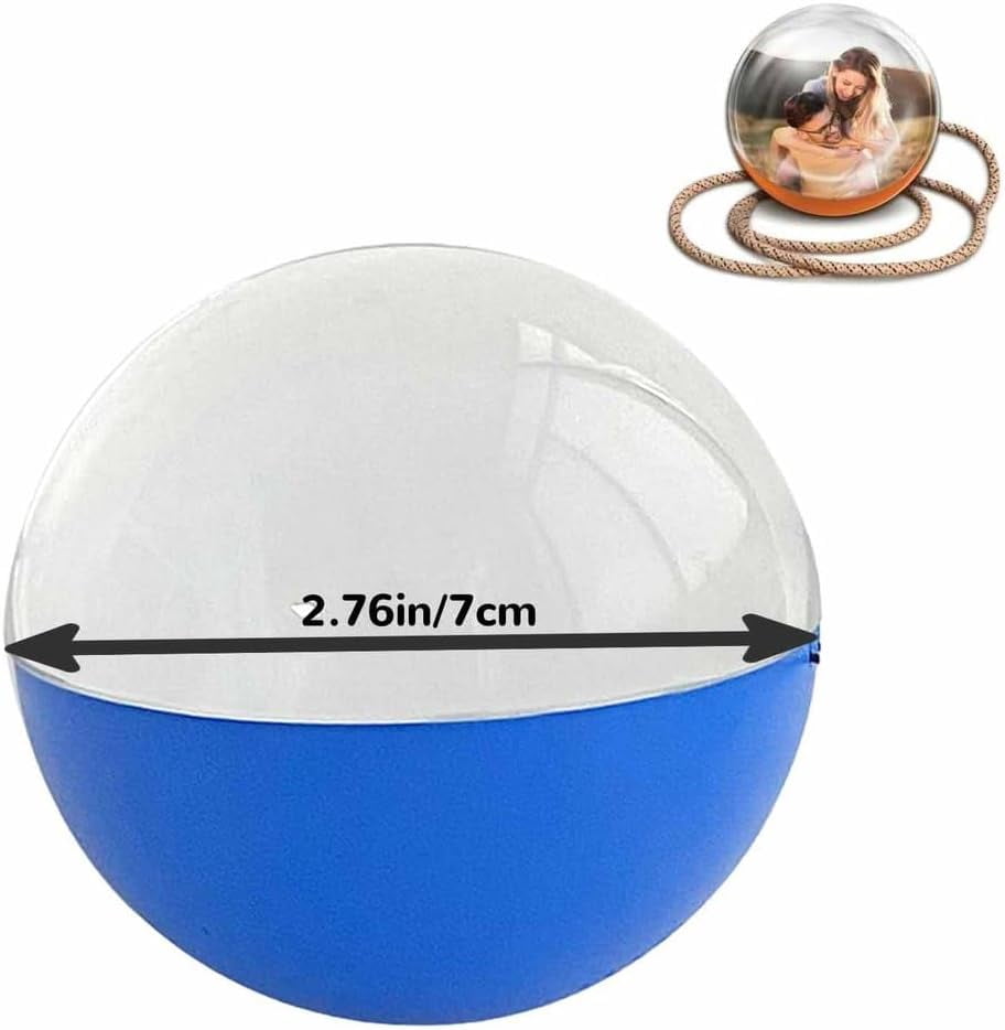 2026 Video Christmas Ball, WiFi Memory Sphere Ornament ,Personalized 3D Memory Orb Custom Video Sphere, Ideal for DIY Gift for Anniversary Birthday Christmas