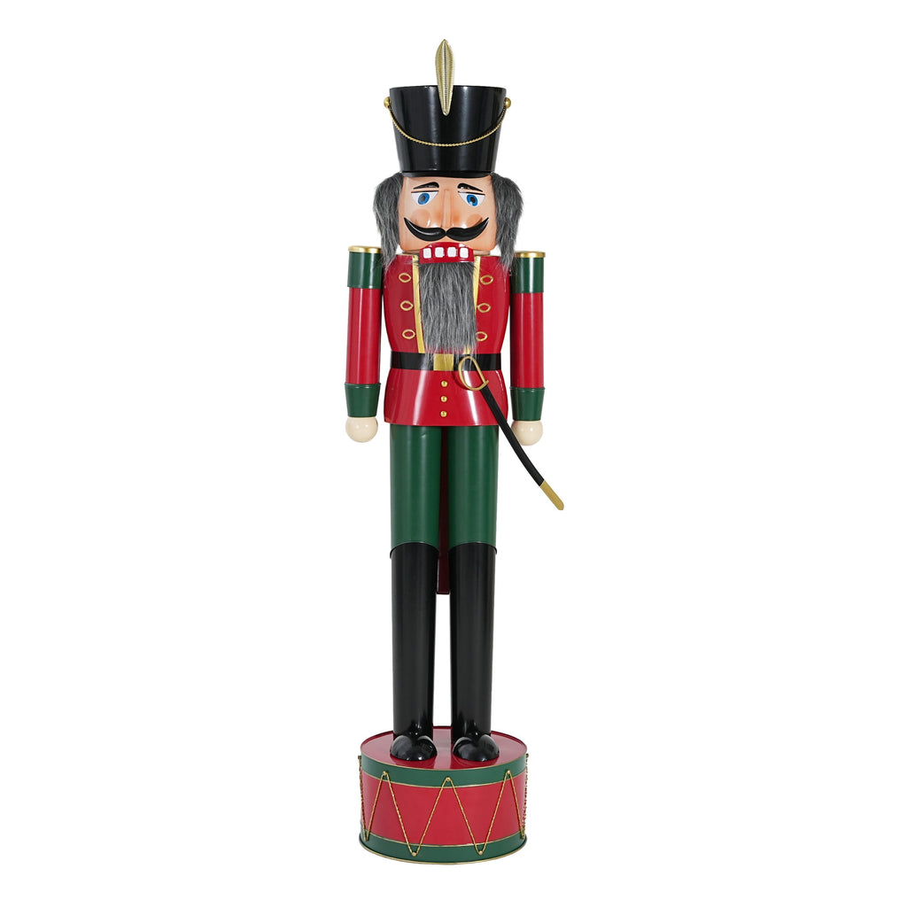 Indoor Christmas Decoration Classic Iron Nutcracker Ornament