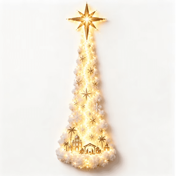 Christmas Magic Trail Wall Light
