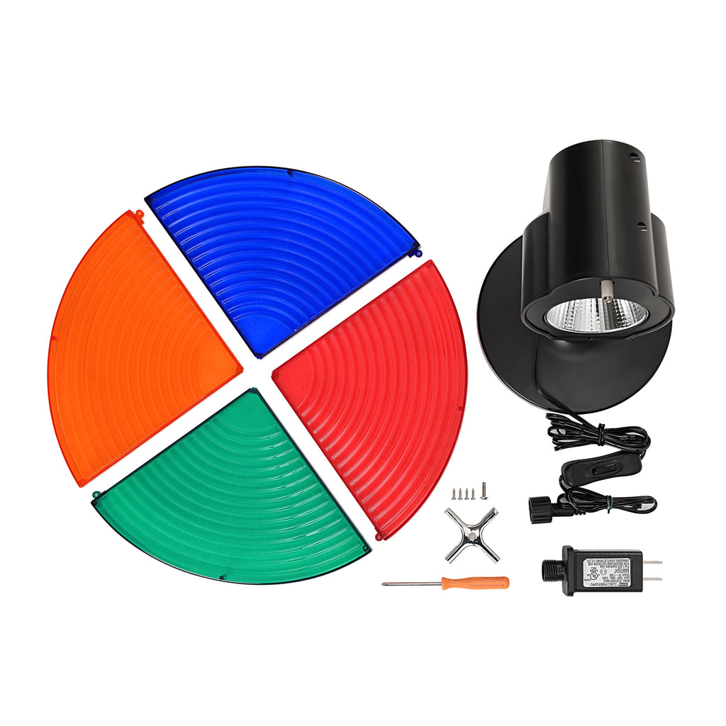Mr. Christmas Rotating Color Wheel, Multi-Colored