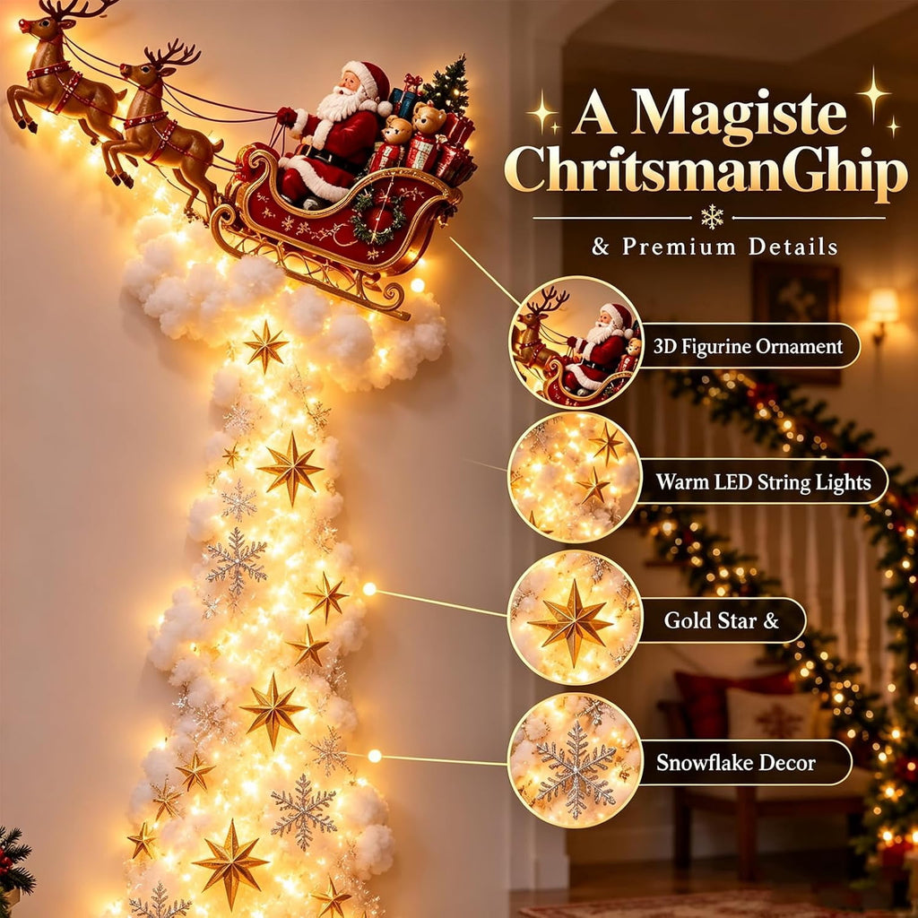 Christmas Magic Trail Wall Light