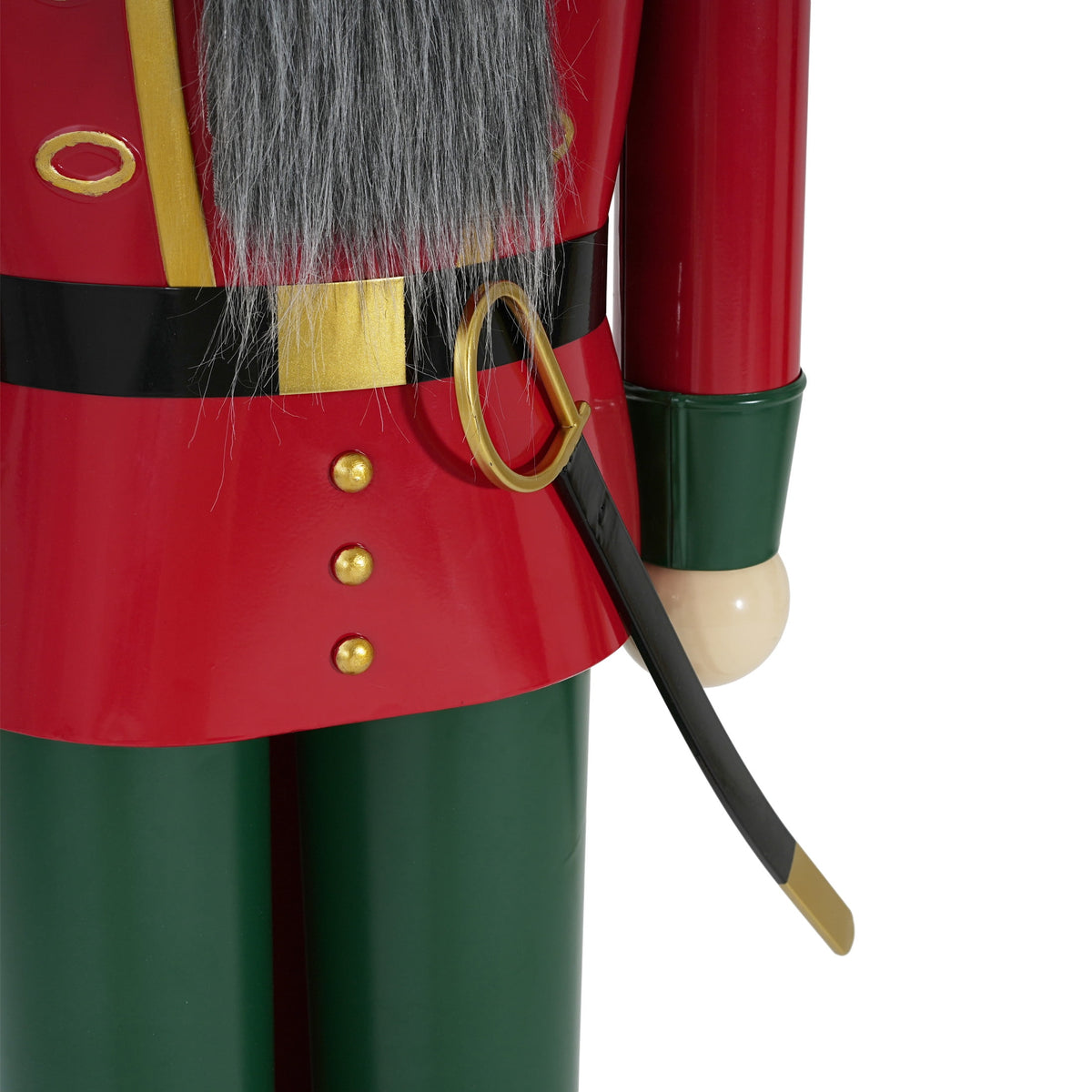 Indoor Christmas Decoration Classic Iron Nutcracker Ornament