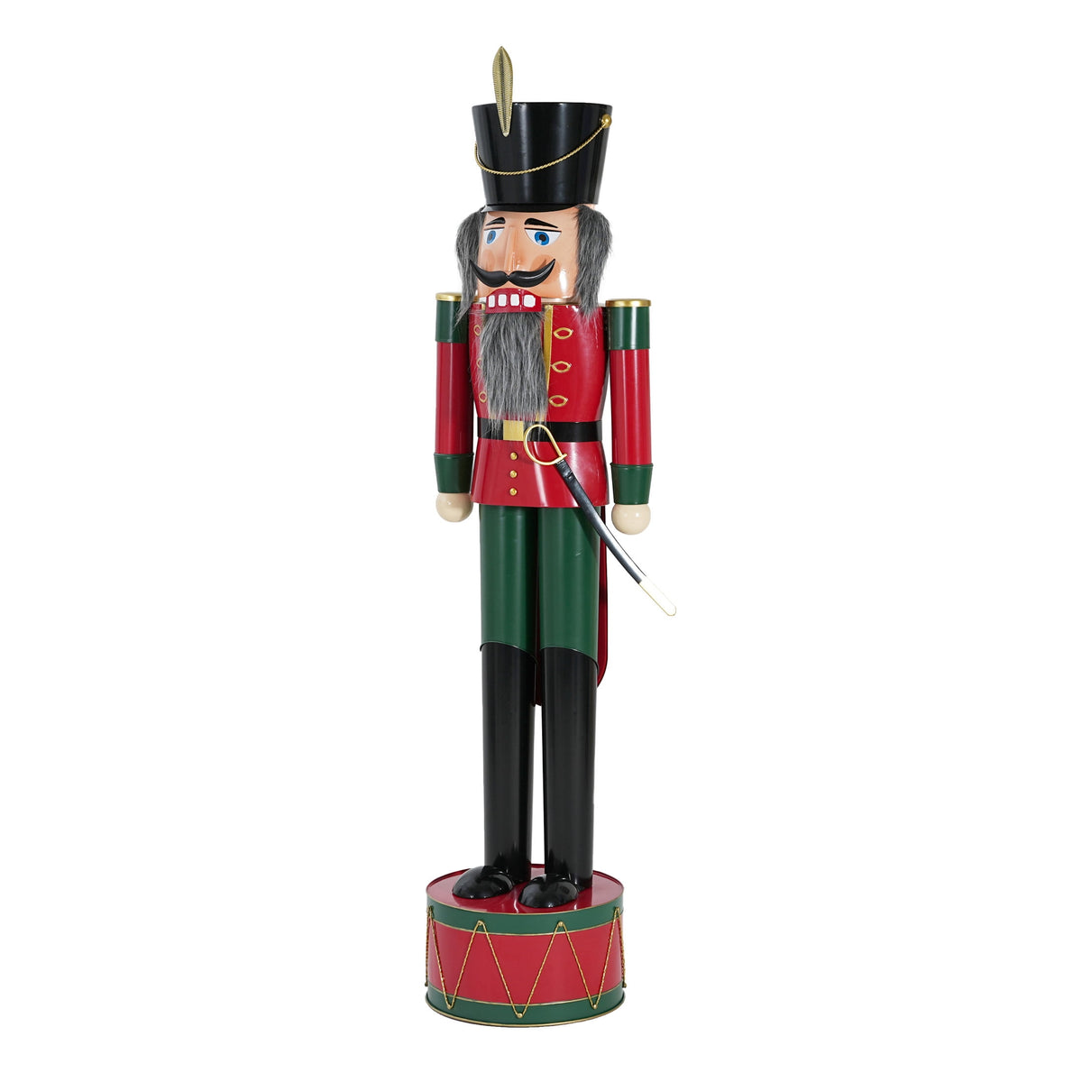 Indoor Christmas Decoration Classic Iron Nutcracker Ornament