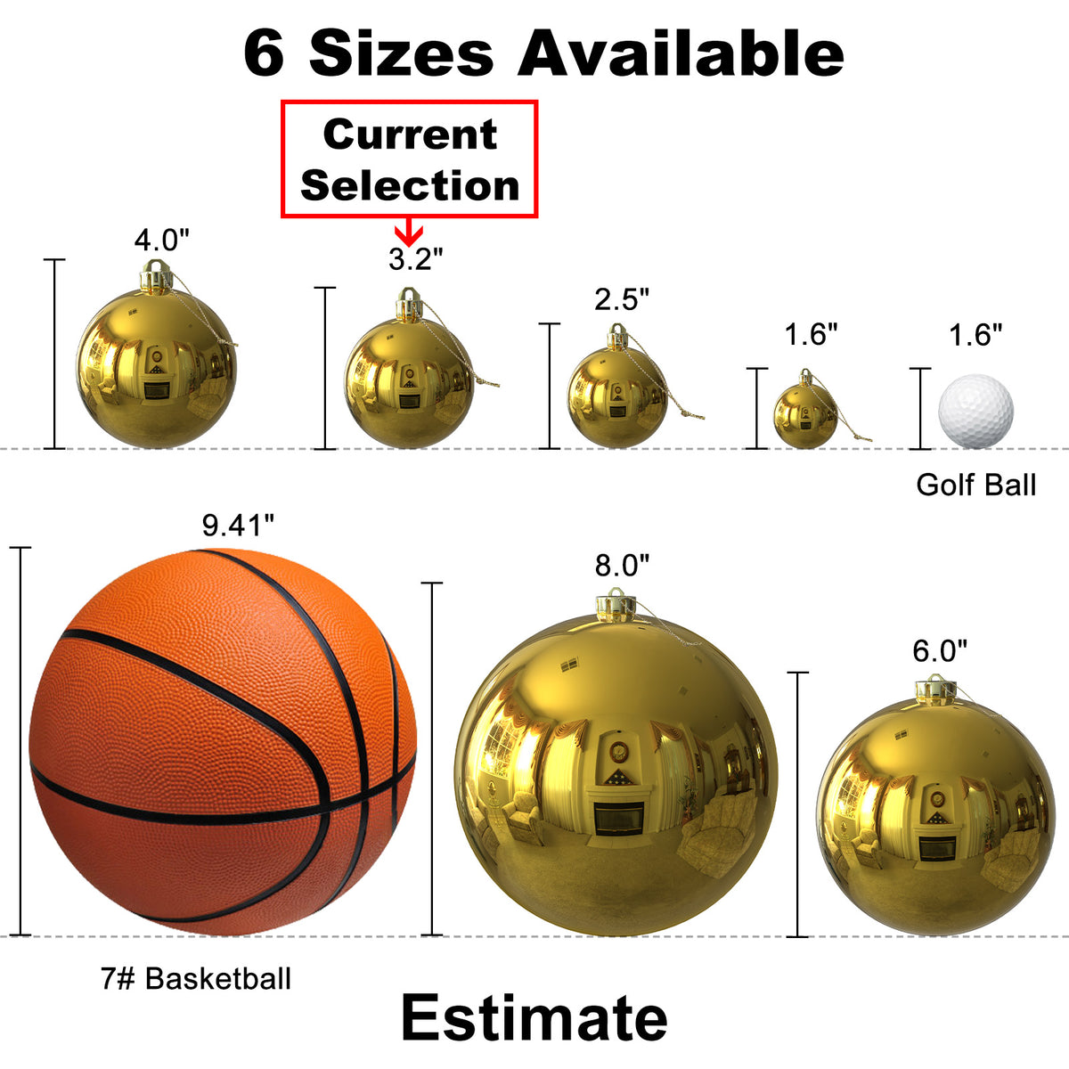 500Pcs Christmas Balls Ornaments for Christmas Tree Shatterproof Xmas Decors Hanging Ball Decorations