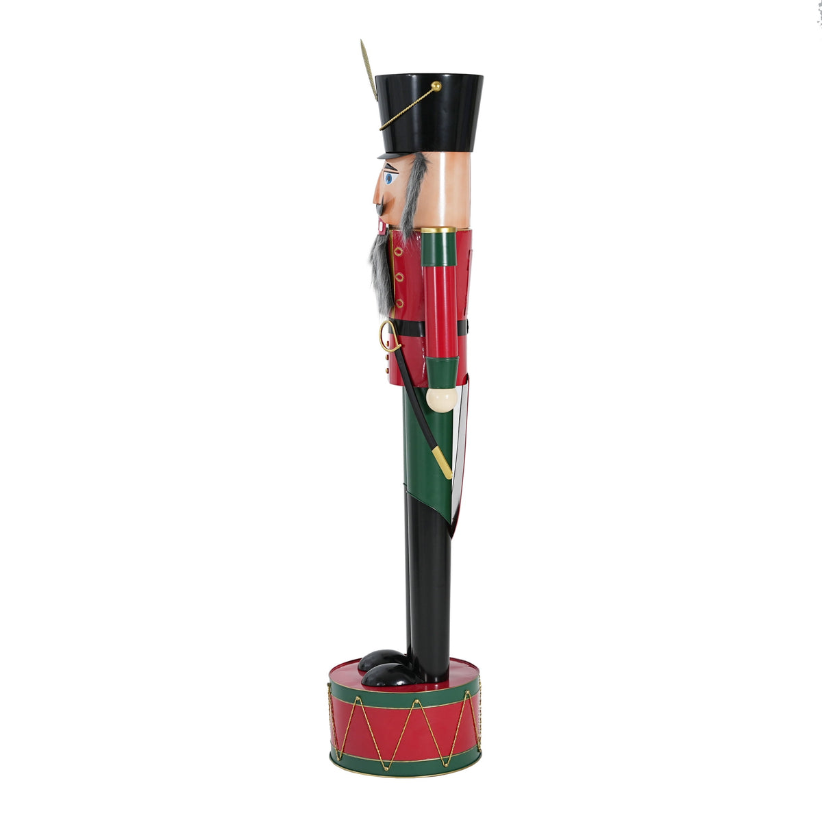 Indoor Christmas Decoration Classic Iron Nutcracker Ornament