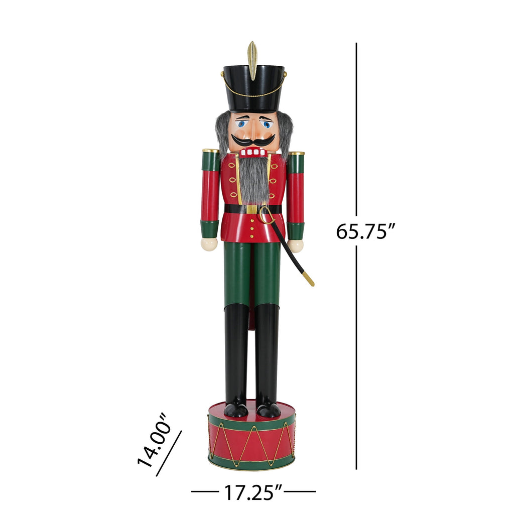 Indoor Christmas Decoration Classic Iron Nutcracker Ornament