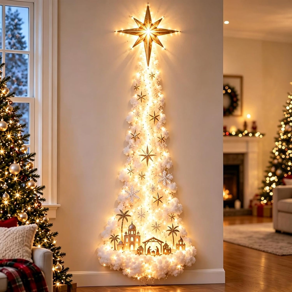 Christmas Magic Trail Wall Light