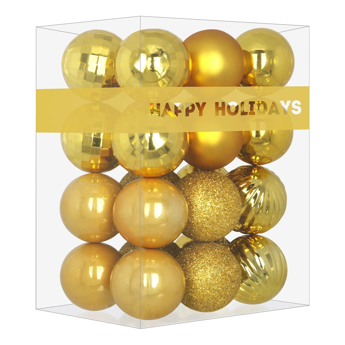 500Pcs Christmas Balls Ornaments for Christmas Tree Shatterproof Xmas Decors Hanging Ball Decorations