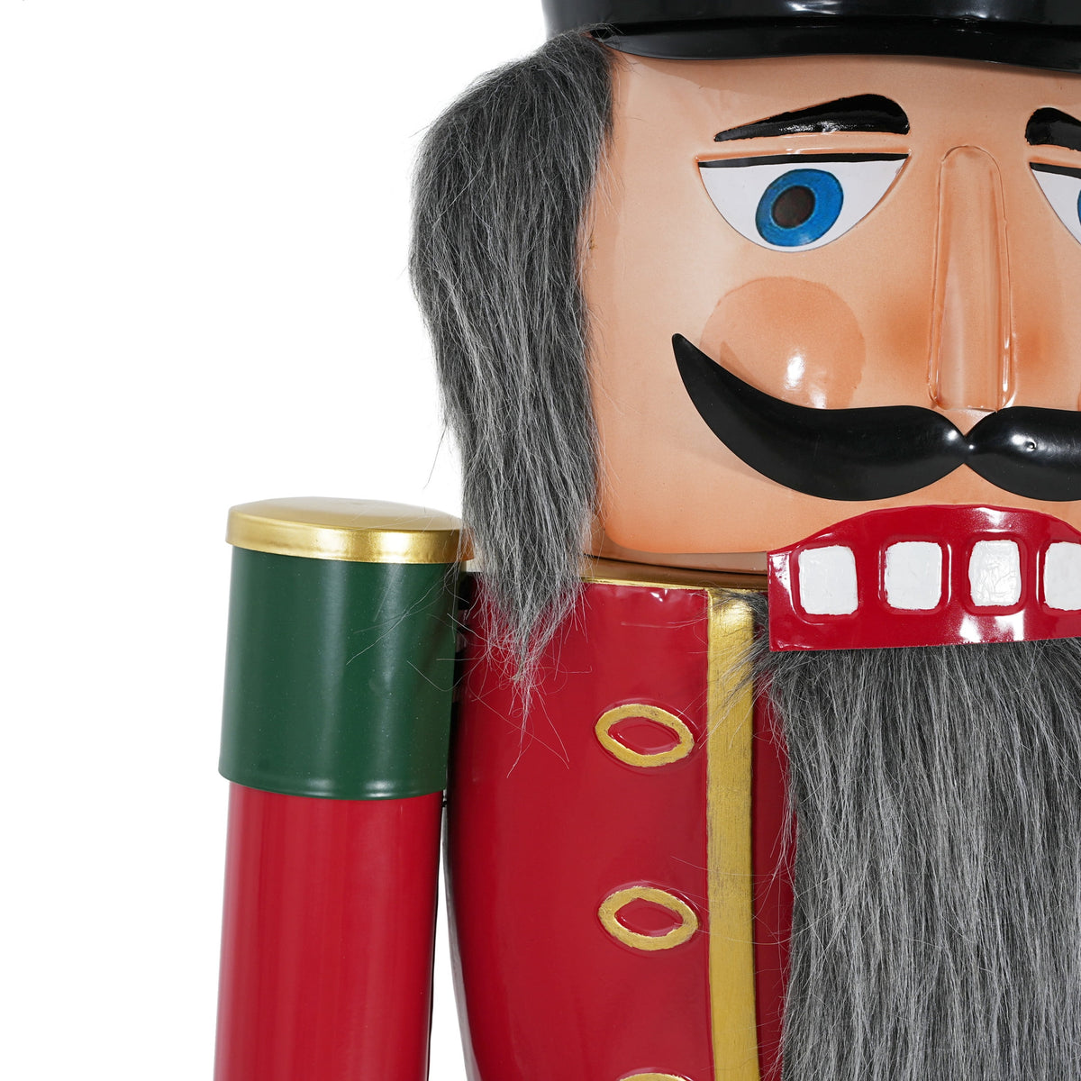 Indoor Christmas Decoration Classic Iron Nutcracker Ornament