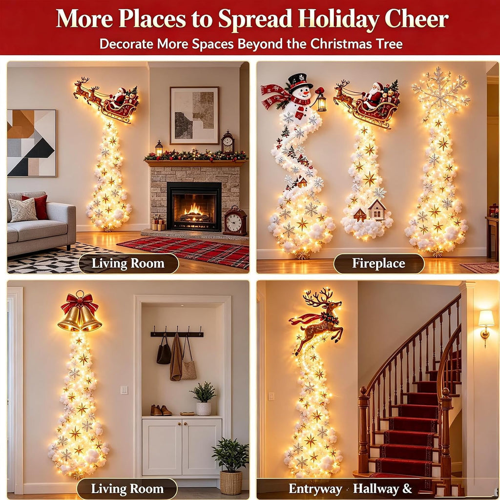 Christmas Magic Trail Wall Light
